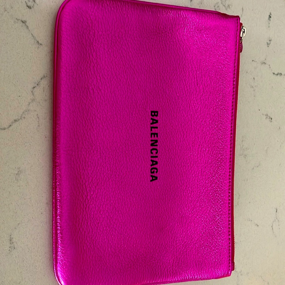 NEW Balenciaga zip pouch!